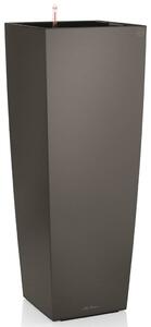 LECHUZA Blomkruka Cubico Alto 40 ALL-IN-ONE kolgrå 18233