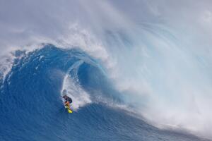 Fotografi Surfing Jaws, Peter Stahl