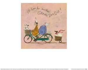 Konsttryck Sam Toft - It's time For Another Grand Dayl