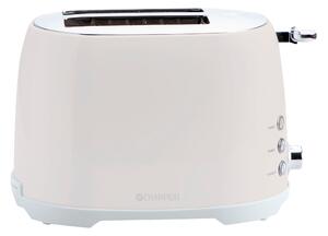 Brödrost 2 skivor Creme White
