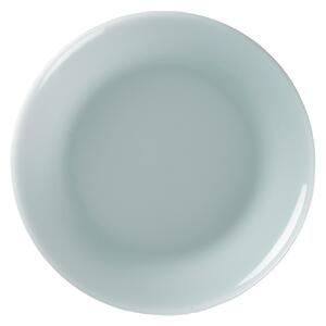 Lucie Kaas - Milk Lunch Plate Blue Fog - Mattallrikar - Blå
