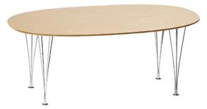 Bruno Mathsson - Mi 349 Superellips - Björk - Höjd: 72 cm - Matbord - Bruno Mathsson - Träfärgad - Trä