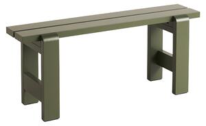 HAY - Weekday Bench 111x23 cm / Olive - Trädgårdsbänkar - Hannes & Fritz - Grön - Trä