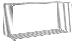 Montana - Panton Wire Extended hylla, djup 25,7 cm - Krom - Hyllor & Hyllsystem - Verner Panton - Silver - Metall