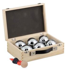 Set med 6 boule-kulor