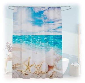 Duschdraperi 180x200 cm med motiv