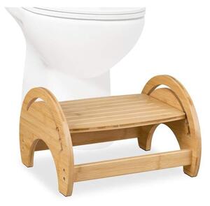 Justerbar toalettstol i bambu