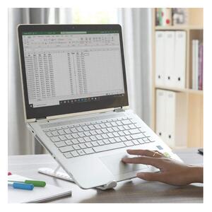 Laptopställ med Öppen Design - Justerbart