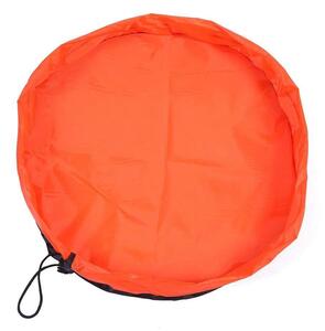 Lekmatta / Förvaringspåse till leksaker - Orange
