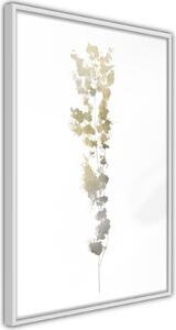Inramad Poster / Tavla - Fragment of Nature - 20x30 Guldram med passepartout
