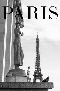 Fotografi Paris Text 5, Pictufy Studio, (26.7 x 40 cm)