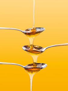 Fotografi Multiple cascade of honey, AngelPietro