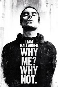 Poster, Affisch Liam Gallagher - Why Me Why Not