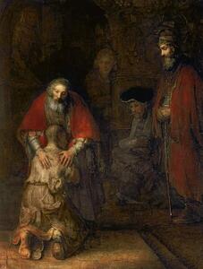 Rembrandt Harmensz. van Rijn - Bildreproduktion Return of the Prodigal Son, c.1668-69, (30 x 40 cm)