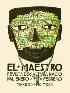 Konsttryck El Maestro Magazine Cover No.2 (Mexican Art & Culture), (30 x 40 cm)