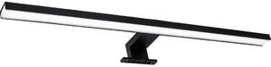 Badrumsspegel med LED-belysning SAMOS LED/12W/230V 4000K 60 cm IP44 svart