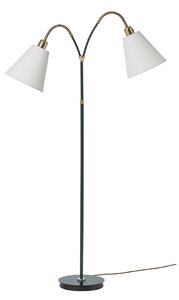 Läckö golvlampa, grön/mässing 140cm