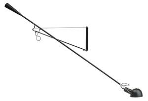 265 vägglampa, svart