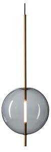 Kandinsky 30 pendel Smoked grey, brass