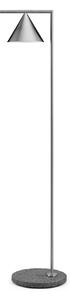 Captain Flint golvlampa, rostfritt stål 153,7cm