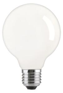 Glödlampa glob opal E27, 100W 125mm