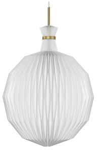 The Lantern pendel XL, vit/mässing 55cm