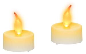 Set med 2 LED värmeljus