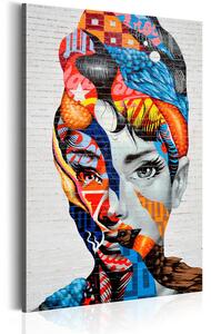 Artgeist bild - Liberated Woman, på duk 120x80