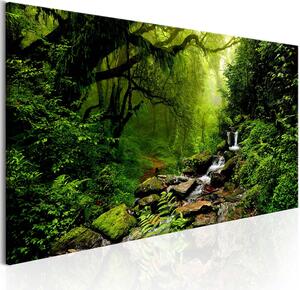 Artgeist bild - The Fairytale Forest, på duk 150x50