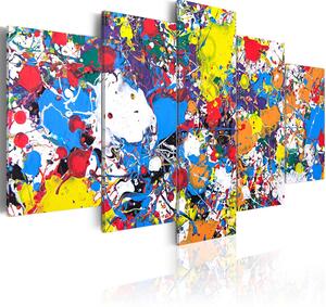 Artgeist bild - Colourful Imagination, på duk, två storlekar 200x100