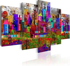 Artgeist bild - The City of Expression, på duk, två storlekar 200x100