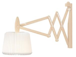 Wall lamp, SAX, light oak, incl. shade 120XS