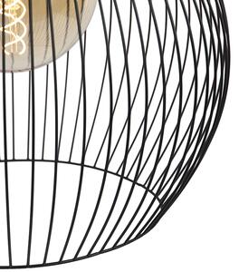 Design rund hängande lampa svart 50 cm - Wire Dos