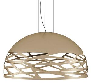 Kelly small dome pendel, champagne 50cm