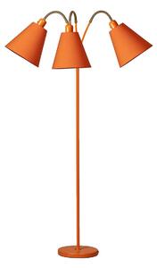 Haga golvlampa trearmad, orange 140cm