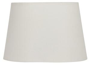 Basic oval lampskärm, vit 20cm