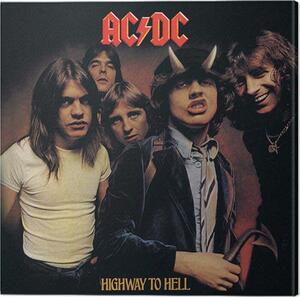 Canvastavla AC/DC - Higway in the Hell