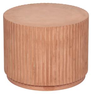 BROSTE COPENHAGEN Runt Rillo Soffbord - Brun Fibercement