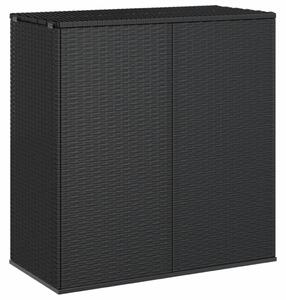 Dynbox PE-rotting 100x49x103,5 cm svart