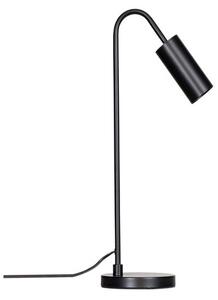Curve bordlampa, Matt svart 51cm