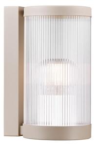 Nordlux - Vägglampa för utomhusbruk COUPAR 1xE27/25W/230V IP54 beige