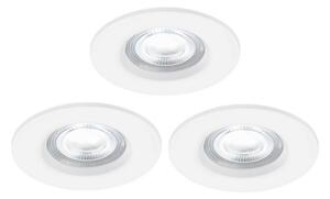 Nordlux-KIT 3x LED Dimbar badrumslampa DON SMART LED/4,7W/230V IP65