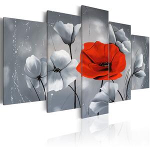 ARTGEIST Unikhet - Bild med blommor tryckta på duk - Flera storlekar 200x100