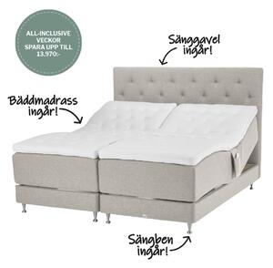 Viking Beds Björkö Duoflex Ställbar Säng ALL-INCLUSIVE