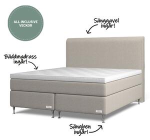 Nordic Beds Åhus 1001 Kontinentalsäng ALL-INCLUSIVE Paket 120X200