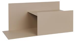 BROSTE Svante vägghylla - beige järn