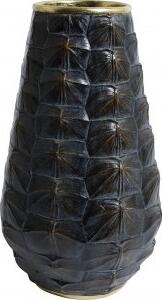 Vas sköldpadda H35 cm - Svart