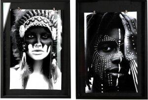 Tavlor Indianer - 50x70 cm
