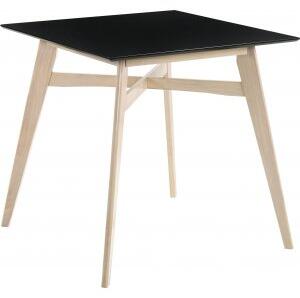 Florence barbord 90x90 cm - Whitewash/svart
