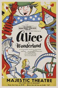 Bildreproduktion Alice in Wonderland, 1947 (Vintage Theatre Production), (26.7 x 40 cm)